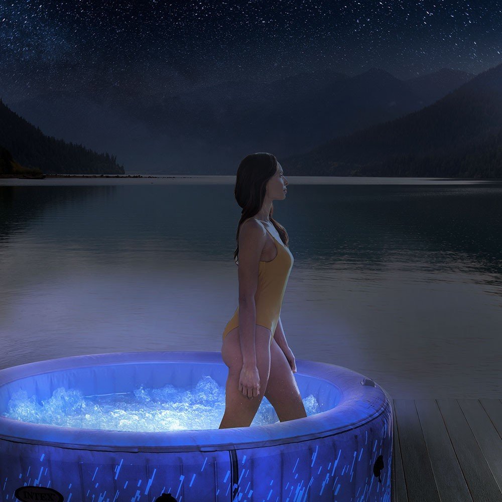 Spa hinchable Galaxie 4 places - Miniature 2